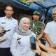 Bupati Sinjai, Ratnawati Arif saat meninjau Pasar Sentral Sinjai beberapa waktu lalu/ist