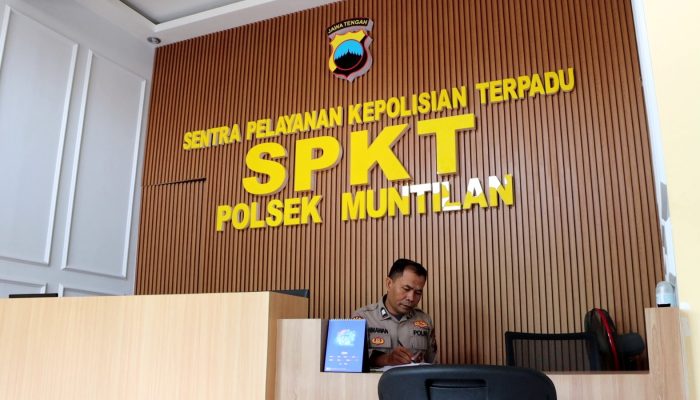 Loket Layanan Satu Atap, Inovasi Baru Polsek Muntilan