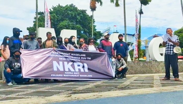 Tegas, Masyarakat Magelang Dukung Penuh RUU TNI