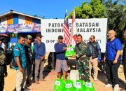 Perketat Pengawasan Perbatasan, Satgas Pamtas Yonarmed 11 Laksanakan Patroli Terpadu