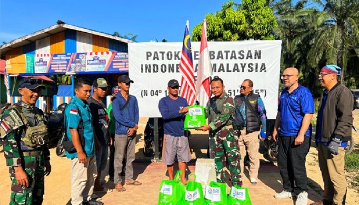 Perketat Pengawasan Perbatasan, Satgas Pamtas Yonarmed 11 Laksanakan Patroli Terpadu