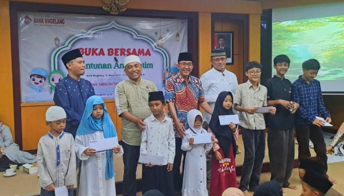Bank Magelang Gelar Acara Buka Bersama dan Santunan Anak Yatim