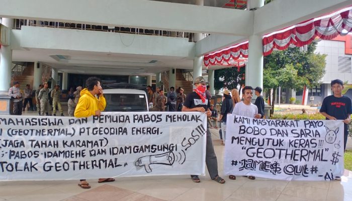 Pemuda dan Mahasiswa PABOS Tolak Proyek Geothermal