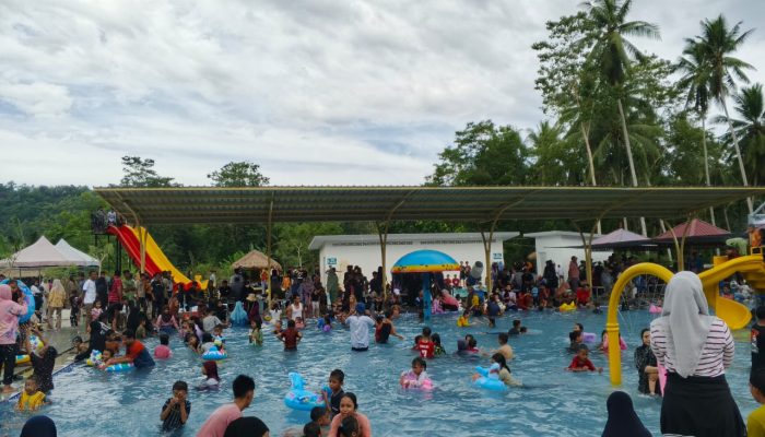 Pengunjung Permandian Fafaliang Sinjai Libur Lebaran Naik 100 Persen, Roda Ekonomi Berputar