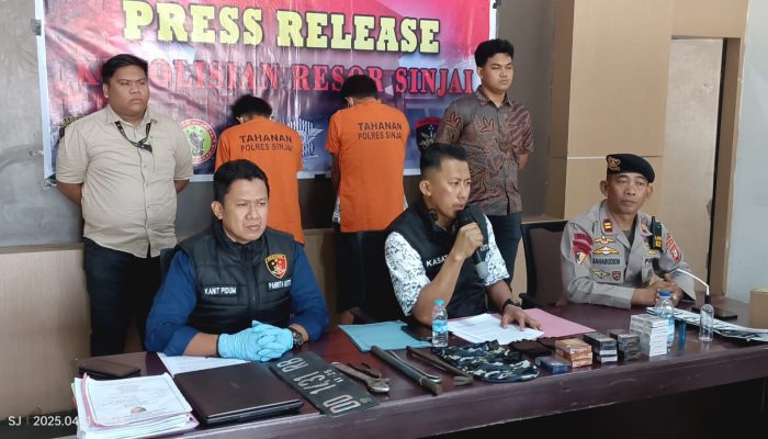 Polres Sinjai Tangkap Spesialis Pencuri Tabung Gas, Pelaku Terancam 7 Tahun Penjara