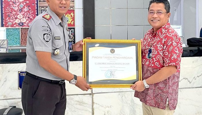 BRI Sinjai Diganjar Penghargaan dari Ditjenpas Sulsel