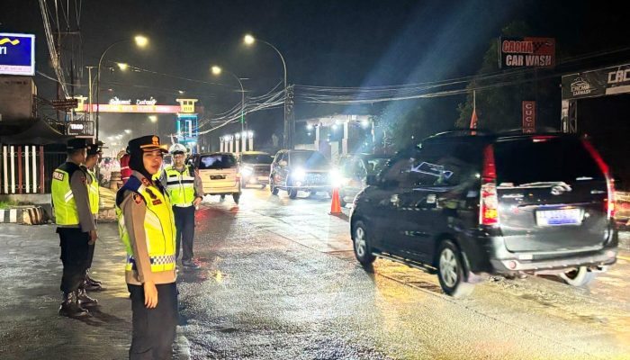 Kapolres Magelang Kota Pimpin Pengamanan Arus Balik