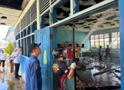 Gedung Laboratorium SMPN 7 Sinjai Terbakar