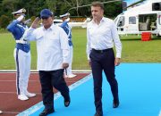 Presiden RI dan Presiden Prancis Kunjungi Akademi Militer di Magelang