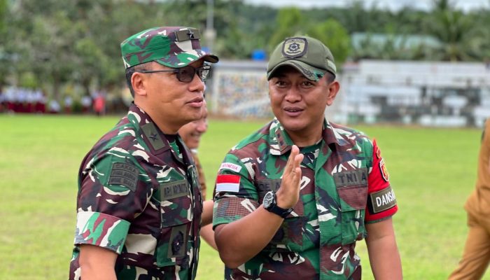 Komandan Satgas Pamtas Yonarmed 11 Kostrad Hadiri Rakor dan Kunjungan Lapangan Pengoperasian PLBN Sebatik