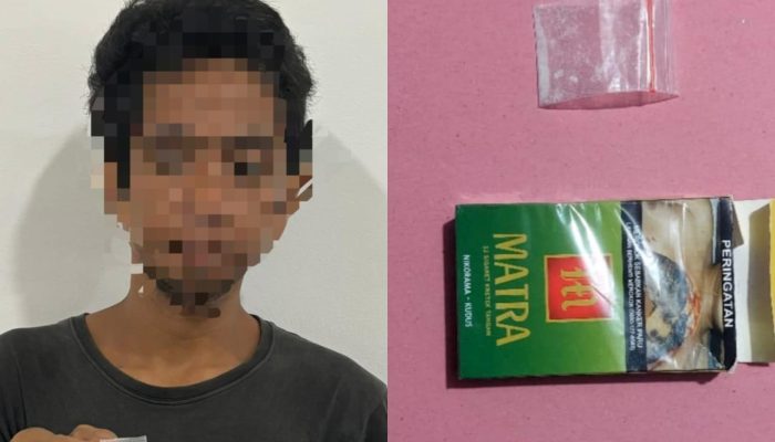 Warga Sinjai Utara Ditangkap Bawa Sabu 0.29 Gram, Disimpan Pakai Pembungkus Rokok
