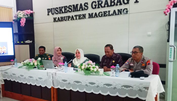 Dukung Kesehatan Anak Sekolah, Puskesmas Grabag 1 Gelar Rakor CKG