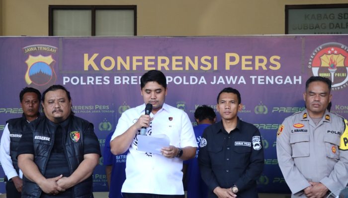 Polres Brebes Ungkap Kasus Curanmor di 2 Wilayah, Dua Tersangka dan Empat Unit Motor Diamankan