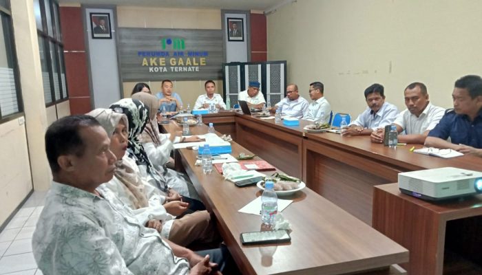 Perumda Ake Gaale Ternate Jejaki Kerja sama Dengan Sinoma Company