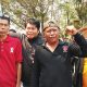 Persiapan Gelaran Pasar Malam Agustusan, Sejumlah Pedagang di Brebes Lakukan Pengukuran Lapak