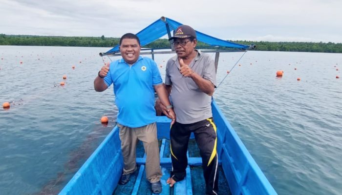 Rajak Latango, Pembudidaya Rumput Laut Sukses Asal Desa Loleo Weda Selatan