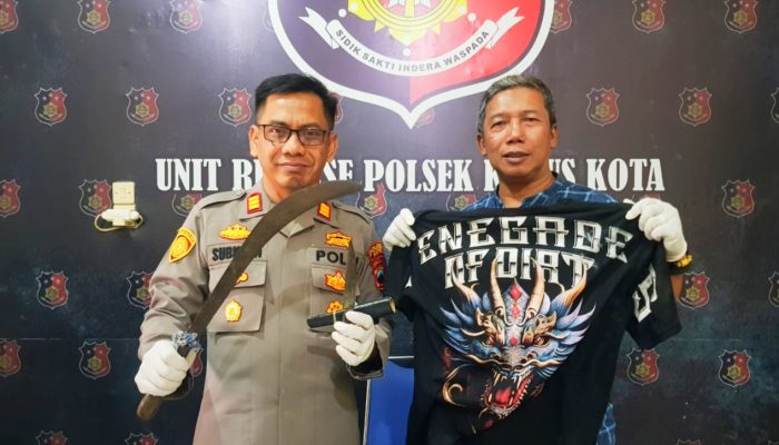Polsek Kota Kudus Berhasil Ungkap Kepemilikan Sajam