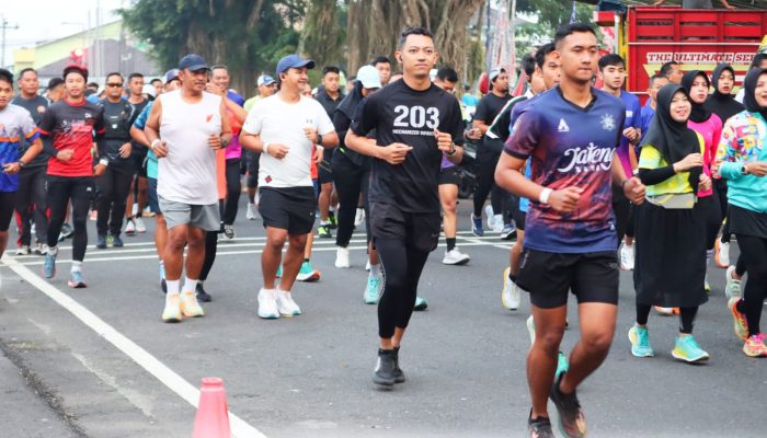 Mens Sana in Corpore Sano, Polres Magelang Kota Gelar Bhayangkara Fun Run 2025