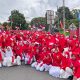 MIN 2 Sinjai Berpartisipasi dalam Jalan Sehat Kerukunan, Semarakkan HUT RI ke-80