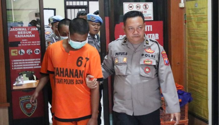 Gerak Cepat Polres Blitar Berhasil Amankan 9 Tersangka Kasus Pengeroyokan