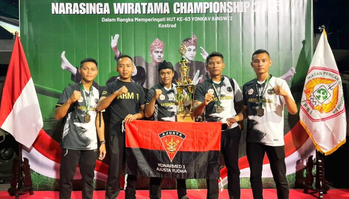 Yonarmed 1 Kostrad Panen Emas di Ajang Narasinga Wiratama Championship 2025