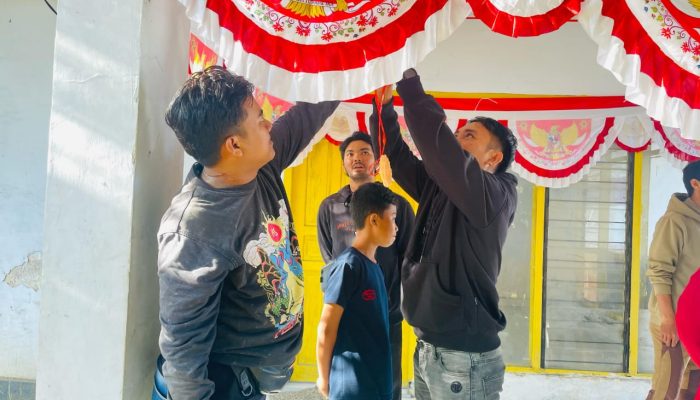 PT. Mahasiswa Kurir di Sinjai Ikut Meriahkan Perayaan HUT RI