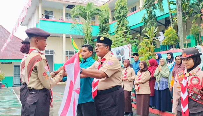 16 Anggota Pramuka SMP Islam 1 Ternate Ikuti Kompetisi Mabicab