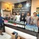 Wakapolres Ternate Pimpin Razia di Pelabuhan Ahmad Yani, Puluhan Botol Miras Diamankan