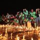 Driver Ojol Gelar Aksi Damai 1.000 Lilin di Depan Mapolda Jatim