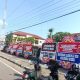 Bukti Masyarakat Dukung Polri, Karangan Bunga Penuhi Polres Brebes