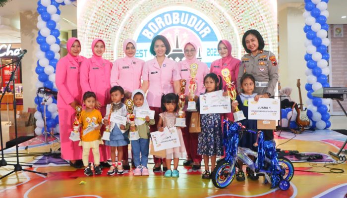 Polresta Magelang Gelar Lomba Mewarnai Hari Lalulintas Bhayangkara ke-70