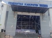 Terkait Robohnya Kanopi Drop Zone di Depan Gedung KPT Brebes, Ini Keterangan Dinas Komunikasi, Informatika dan Statistik