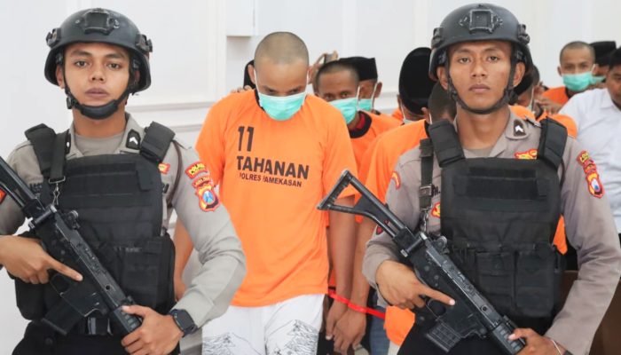 Polres Pamekasan Berhasil Amankan 19 Tersangka dari 14 Kasus Narkoba