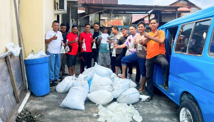 Polsek Ternate Utara Amankan Ratusan Liter Miras Ilegal