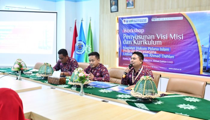 UIAD Sinjai Gelar Workshop Penyusunan Visi Misi dan Kurikulum Magister Hukum Pidana Islam