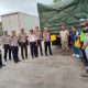 Beri Edukasi Keselamatan Berkendara, Satlantas Polres Brebes Sapa Para Sopir Truk di Jalan