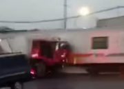 KA Harina Tabrak Truk Trailer di Kaligawe Semarang, Ini Kronologinya