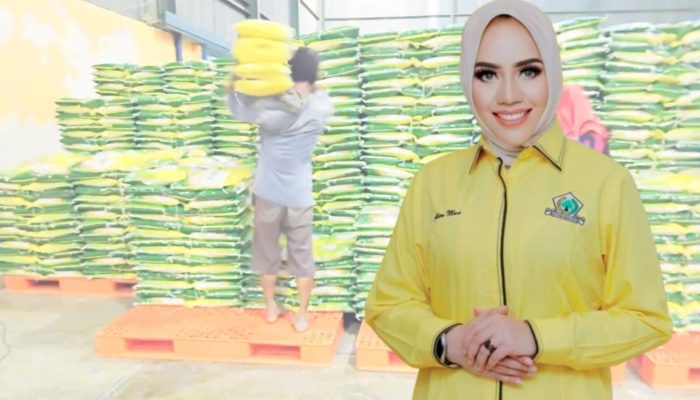 Sambut HUT ke-61 Partai Golkar, Alien Mus Bagikan Sembako di Malut