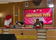 Sepanjang Tahun 2025, Polres Magelang Kota Selesaikan 81,72 Persen Perkara