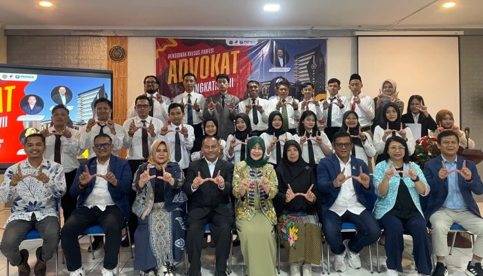 FH Unimma dan DPC Peradi Magelang Selenggarakan PKPA Angkatan VII