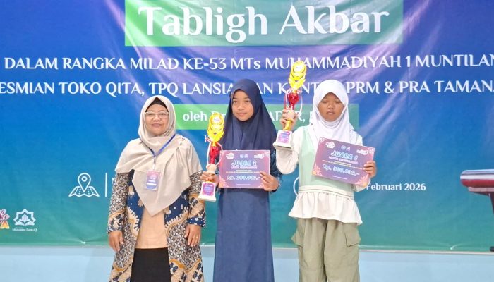 Rayakan Milad ke-53, MTs Muhammadiyah 1 Muntilan Gelar Musamu Fest