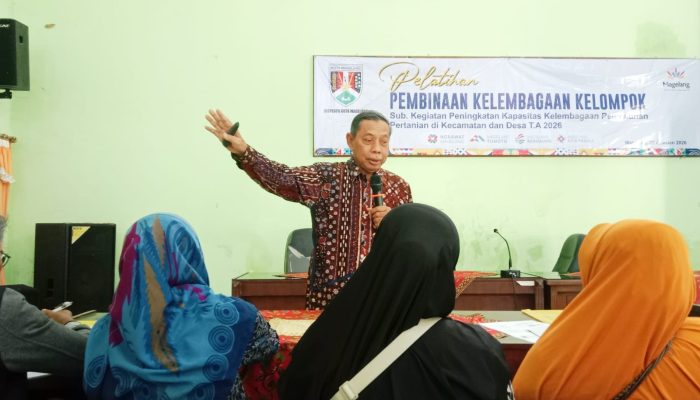 Dorong Tingkatkan Kapasitas Kelompok Tani, Disperpa Kota Magelang Gelar Pelatihan Kelembagaan