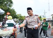 Gandeng Mahasiswa, Polres Brebes Bagikan Takjil dan Buka Puasa Bersama