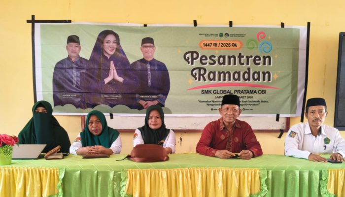 Gelar Pesantren Ramadhan, SMK Global Pratama Obi Hadirkan Tiga Penceramah
