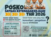Tempat Pekerja Ngadu, Dinperinaker Brebes Dirikan Posko Satgas Ketenagakerjaan THR 2026