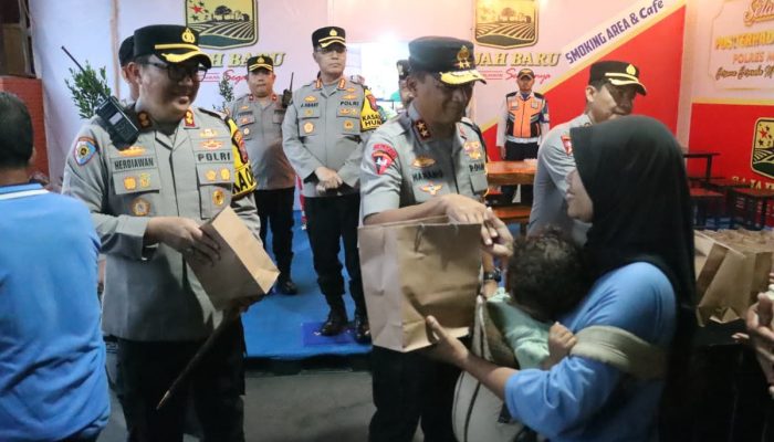 Kapolda Jatim Tinjau Kesiapan Posyan Terpadu Alun-Alun Kota Mojokerto