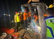 Kecelakaan Lalu Lintas Libatkan Bus di Tol Pejagan–Pemalang KM 259, 1 Korban Meninggal Dunia