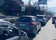 Libur Nyepi dan Arus Mudik, Jalur Puncak Bogor Dipadati Kendaraan