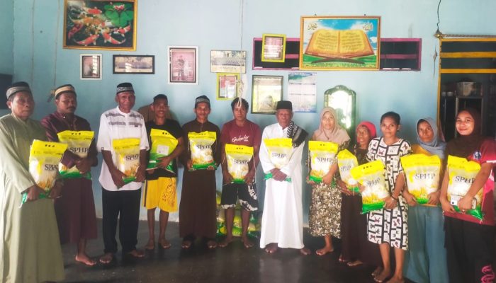 Alien Mus Santuni Konstituen di Sula Dengan Salurkan Bantuan