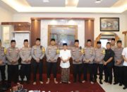 Hangatnya Idul Fitri, Kapolres Kediri Bersilaturahmi ke Sejumlah Ulama